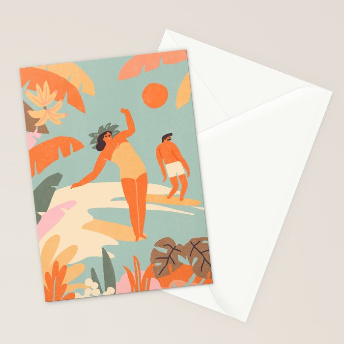 Waves of Aloha Stationery Card Gallery Image 2