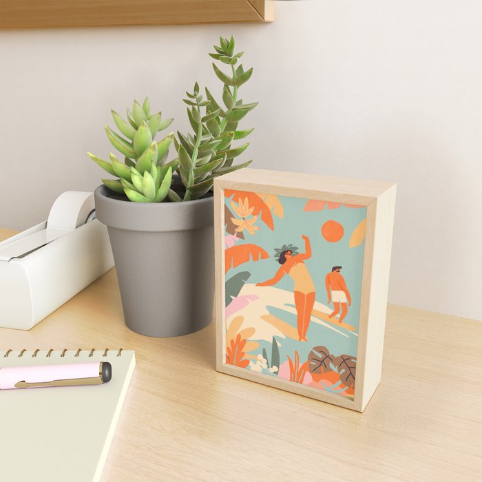 Waves of Aloha Mini Art Print Gallery Image 2