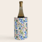 Upside Floral Olive Magenta Wine Chiller Gallery Image 1