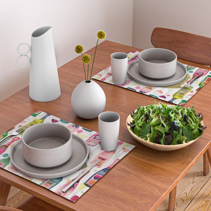 Cheers My Dears - Gold Placemat Gallery Image 2