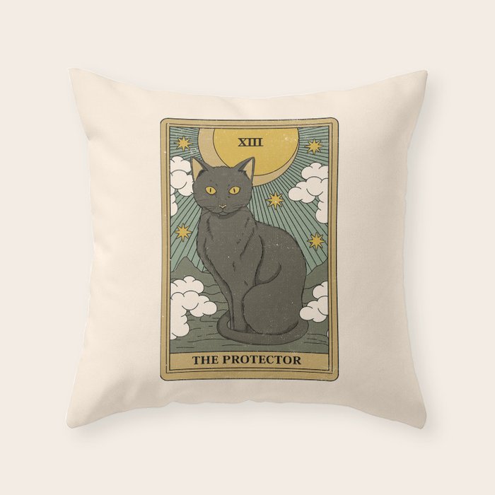 The Protector Throw Pillow Gallery Image 1