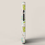 Retro Mid Century Happy Hour - Pink Green and Blue iPhone Case Gallery Image 2