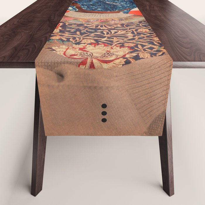 Her Veiled Smiles Table Runner Gallery Image 1