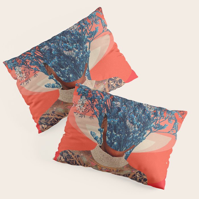 Her Veiled Smiles Pillow Sham Gallery Image 1