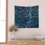 1900 Star Constellation Map - Chart Vintage Poster Wall Tapestry Gallery Image 2