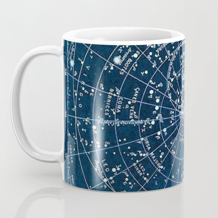 1900 Star Constellation Map - Chart Vintage Poster Coffee Mug Gallery Image 3