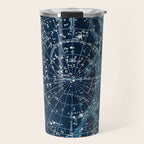 1900 Star Constellation Map - Chart Vintage Poster Travel Mug Gallery Image 1