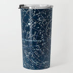 1900 Star Constellation Map - Chart Vintage Poster Travel Mug Gallery Image 3