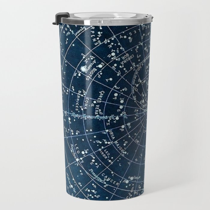 1900 Star Constellation Map - Chart Vintage Poster Travel Mug Gallery Image 3