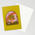 Sagittarius Mushroom Stationery Card Gallery Image 2