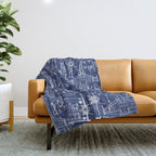 F-18 Blueprints Throw Blanket Gallery Image 1
