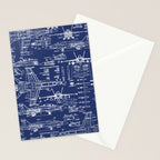 F-18 Blueprints Stationery Card Gallery Image 2