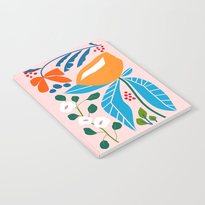 Spring Abstract Florals Notebook Gallery Image 1