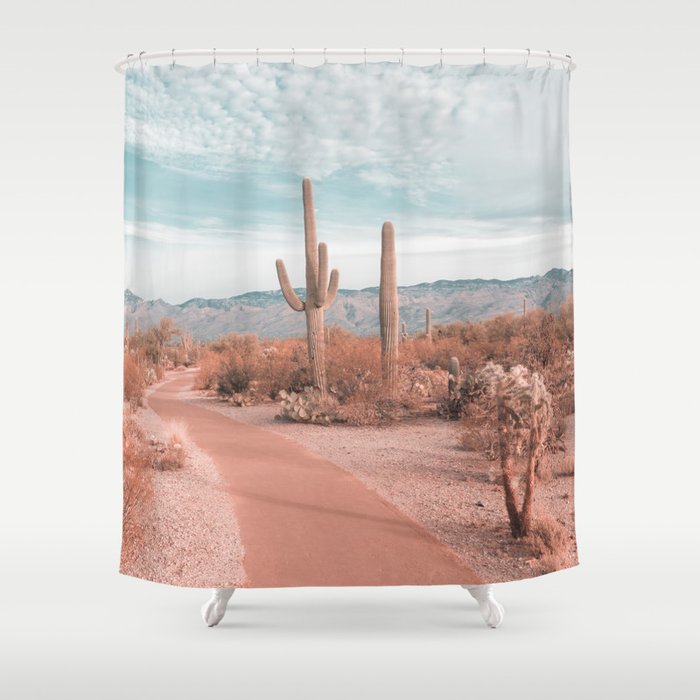 Saguaro National Park Arizona Shower Curtain Gallery Image 1