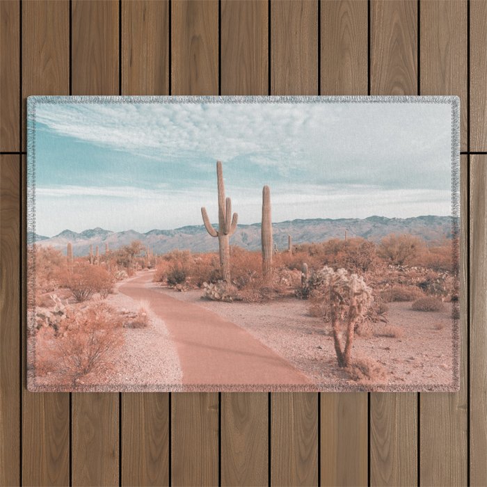 Saguaro National Park Arizona Outdoor Rug Gallery Image 1