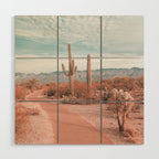 Saguaro National Park Arizona Wood Wall Art Gallery Image 1