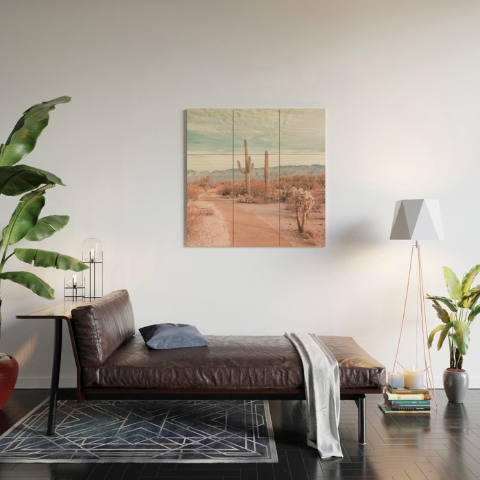 Saguaro National Park Arizona Wood Wall Art Gallery Image 2