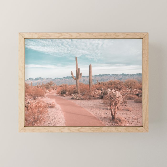 Saguaro National Park Arizona Mini Art Print Gallery Image 1