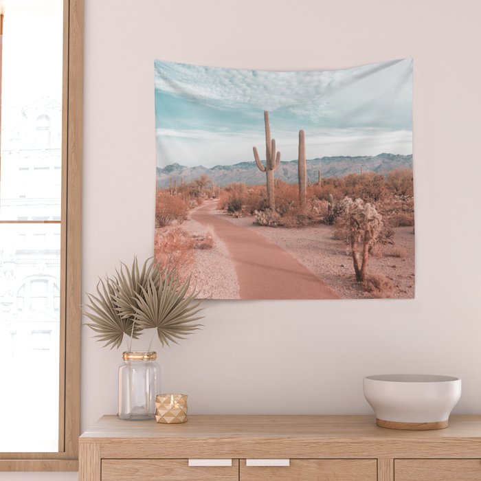 Saguaro National Park Arizona Wall Tapestry Gallery Image 2