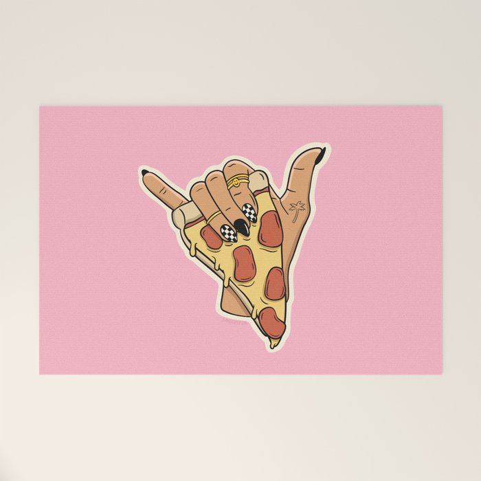 PIZZA SHAKA (LIGHT) Welcome Mat Gallery Image 1