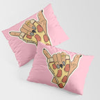 PIZZA SHAKA (LIGHT) Pillow Sham Gallery Image 3