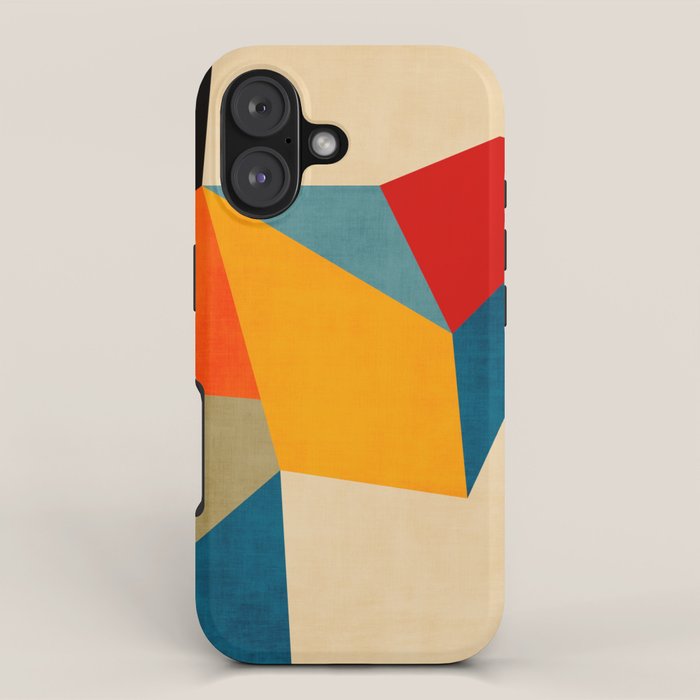 Geometric Colorful Modern Design iPhone Case Gallery Image 1