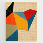 Geometric Colorful Modern Design Jigsaw Puzzle Gallery Image 1