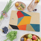 Geometric Colorful Modern Design Cutting Board Gallery Image 2