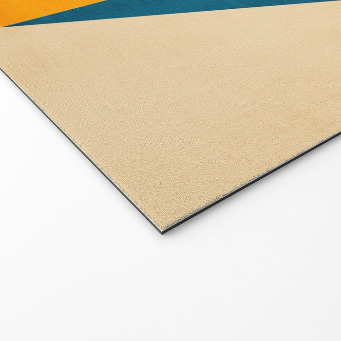 Geometric Colorful Modern Design Welcome Mat Gallery Image 2