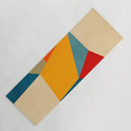 Geometric Colorful Modern Design Yoga Mat Gallery Image 1