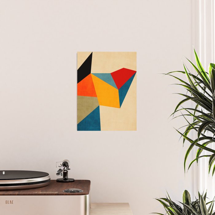Geometric Colorful Modern Design Poster Gallery Image 2