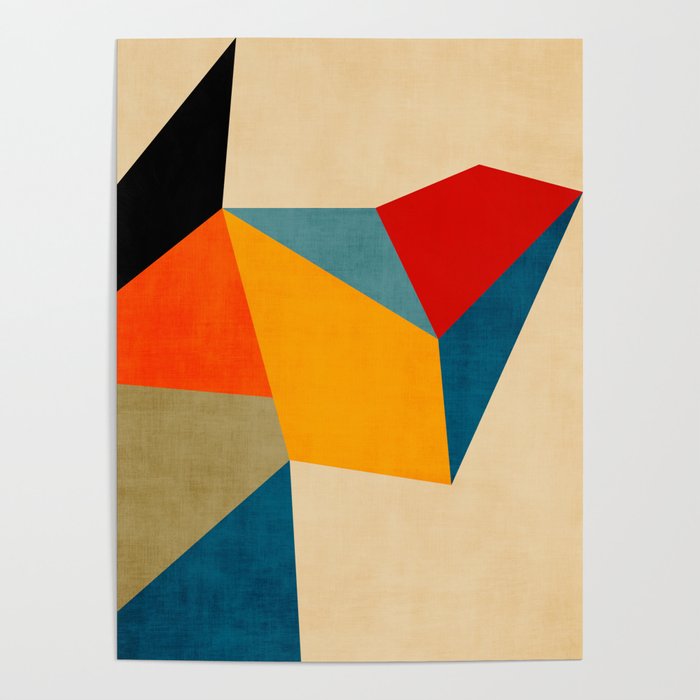 Geometric Colorful Modern Design Poster Gallery Image 4