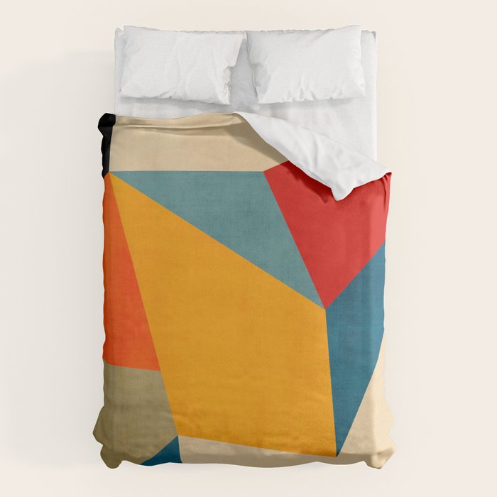 Geometric Colorful Modern Design Duvet Cover Gallery Image 6