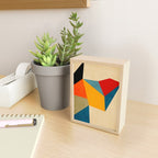 Geometric Colorful Modern Design Mini Art Print Gallery Image 2