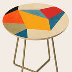 Geometric Colorful Modern Design Side Table Gallery Image 2
