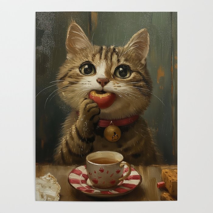 Tea Time Cat IV Poster Gallery Image 4