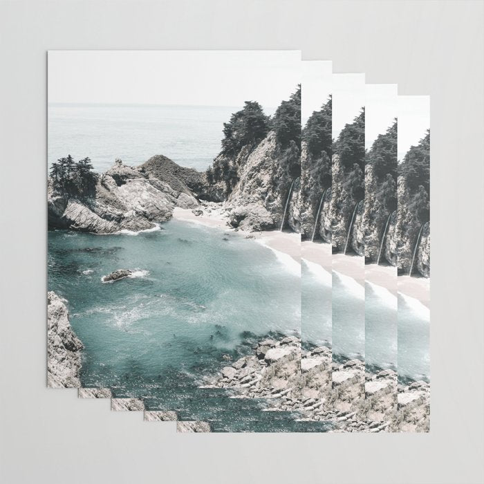 California Beach Wrapping Paper Gallery Image 3