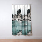 California Beach Window Curtain Gallery Image 3