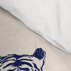 My Head is a Jungle-Tiger typography Comforter Gallery Image 4
