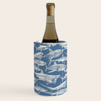 just sharks cobalt denim Wine Chiller Gallery Image 3