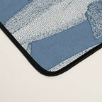 just sharks cobalt denim Desk Mat Gallery Image 4