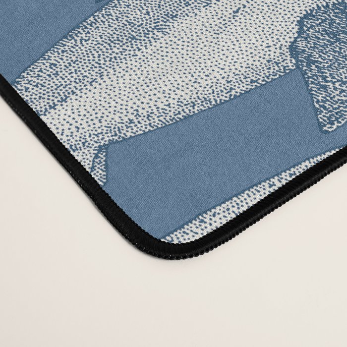 just sharks cobalt denim Desk Mat Gallery Image 4