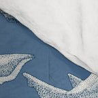 just sharks cobalt denim Comforter Gallery Image 4