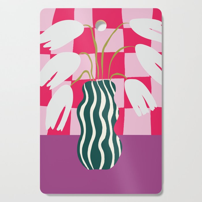 Blossoming Beauties Cutting Board Gallery Image 1