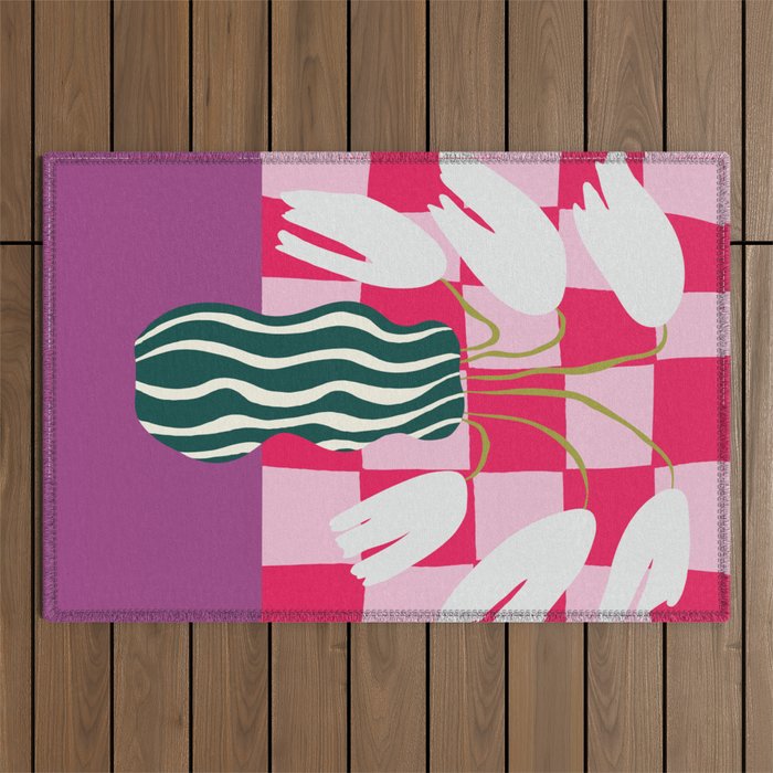 Blossoming Beauties Outdoor Rug Gallery Image 1