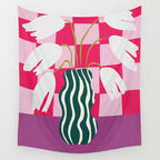 Blossoming Beauties Wall Tapestry Gallery Image 4