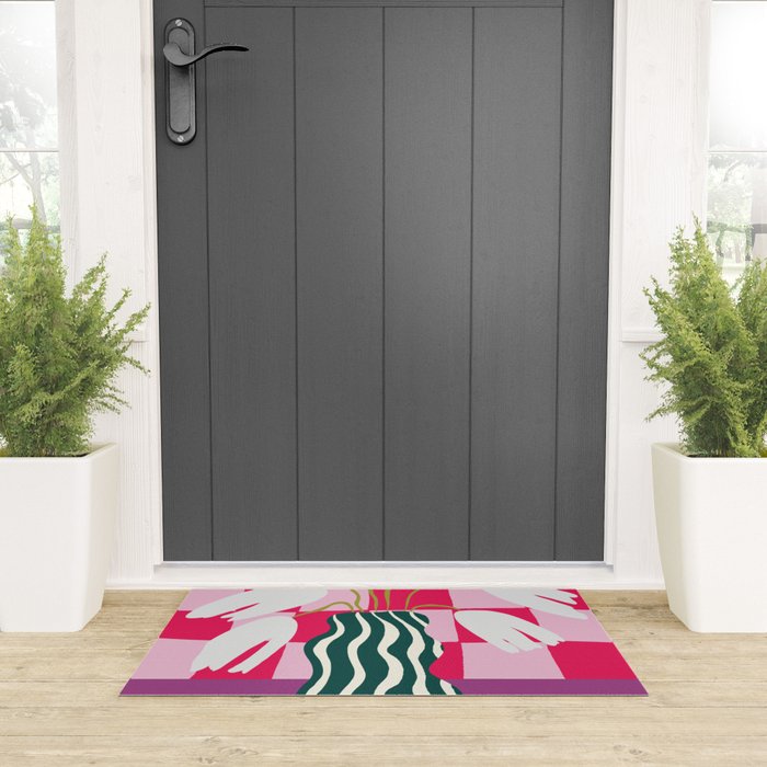 Blossoming Beauties Welcome Mat Gallery Image 3
