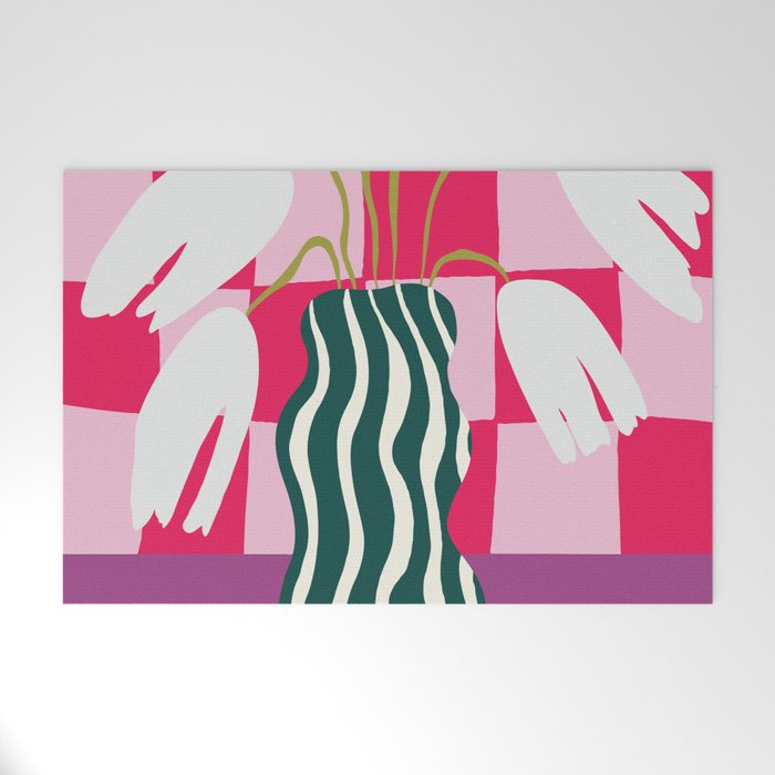 Blossoming Beauties Welcome Mat Gallery Image 1