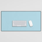Light Blue Desk Mat Gallery Image 1