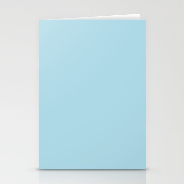 Light Blue Stationery Card Gallery Image 2